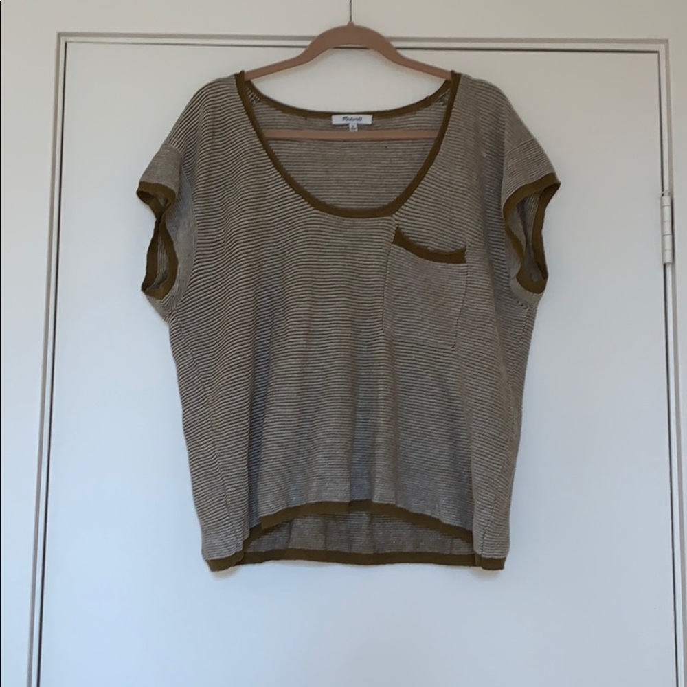 Madewell Striped T-shirt with pocket